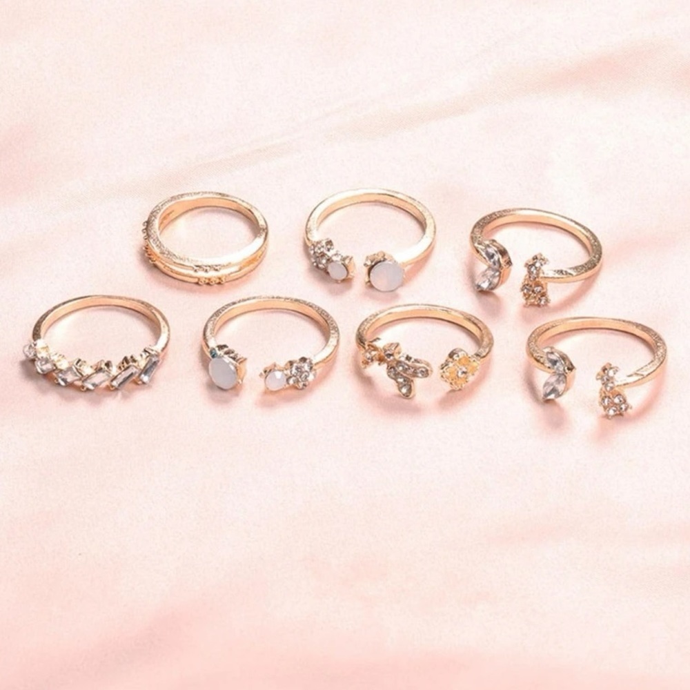 5/$20 7 piece ring set